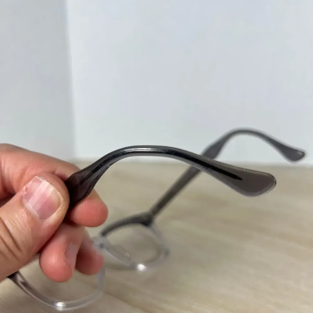 Ray-Ban RB5398 Hawkeye 8111 Eyeglasses Clear Gray Horn Rim READ DESC 48-21-145